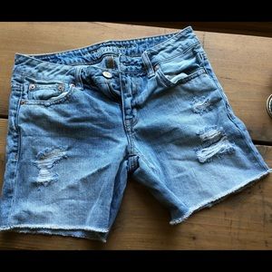 American Eagle Jean Shorts Midi sz 0